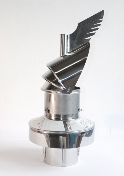 Dragon Pipehatt selvjusterende blank rund fot (Ø200mm)