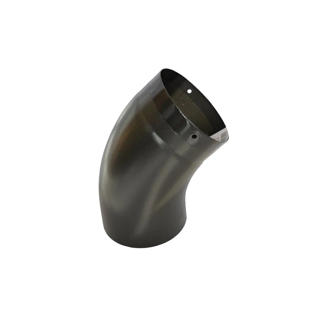 Røykrør Ø130 mm Buet 45 gr