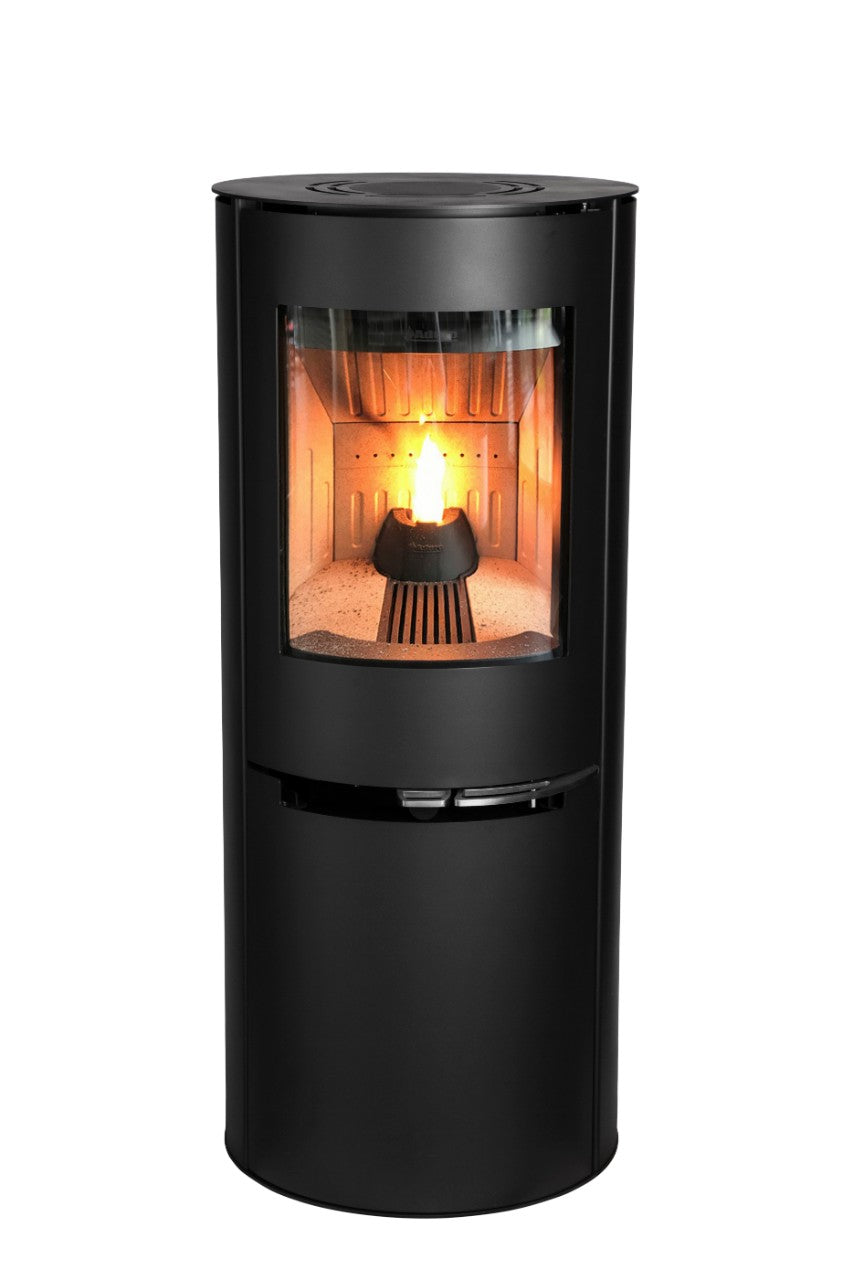 Aduro H2 Hybrid ved og pellets Appstyring