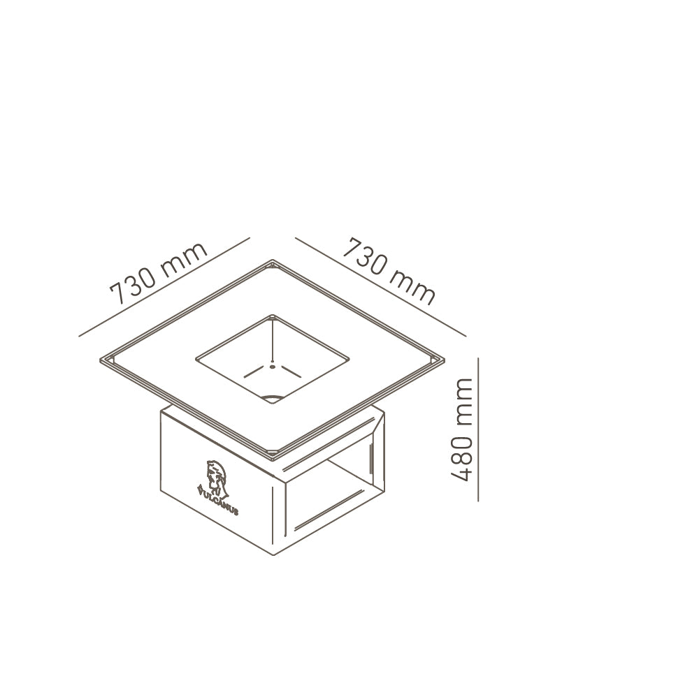 Vulcanus Grill Pro730 Camp