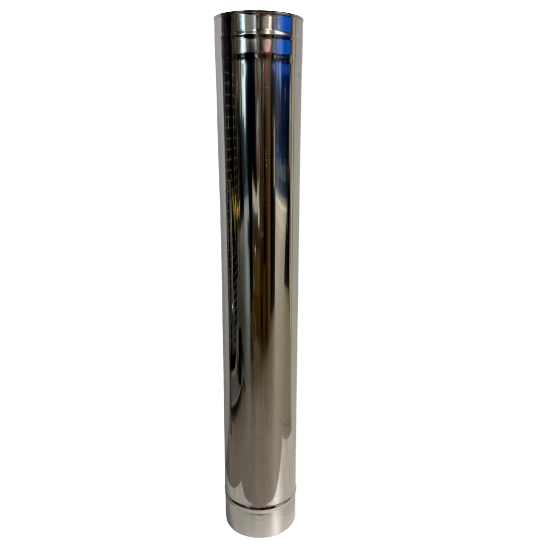 Ø150 Piperehab. 1000mm Rett rustfri