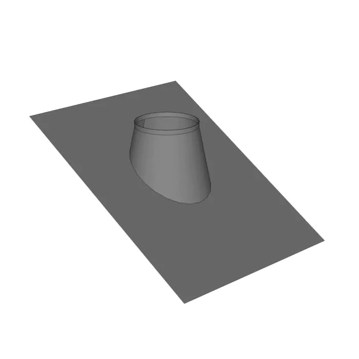 Takinndekning Rund 5 - 31 grader - For stålpipe med utv dim Ø250mm