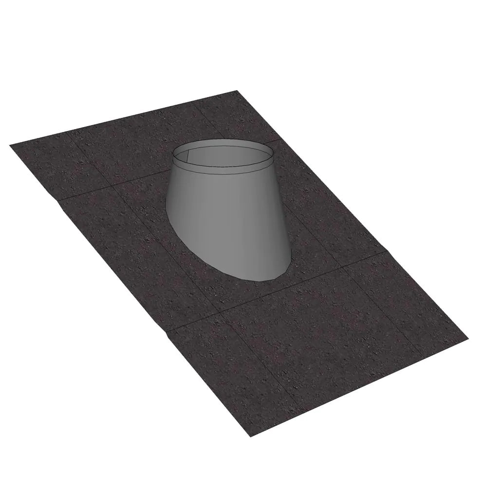 Takinndekning Rund 5 - 31 grader - For stålpipe med utv dim Ø250mm