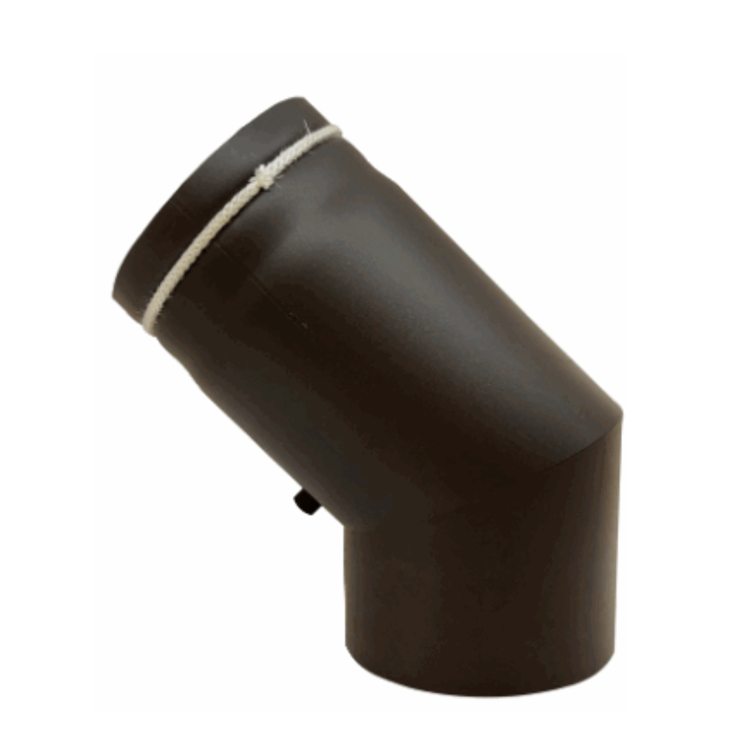 Ø150mm Peisrør 45 grader m/luke