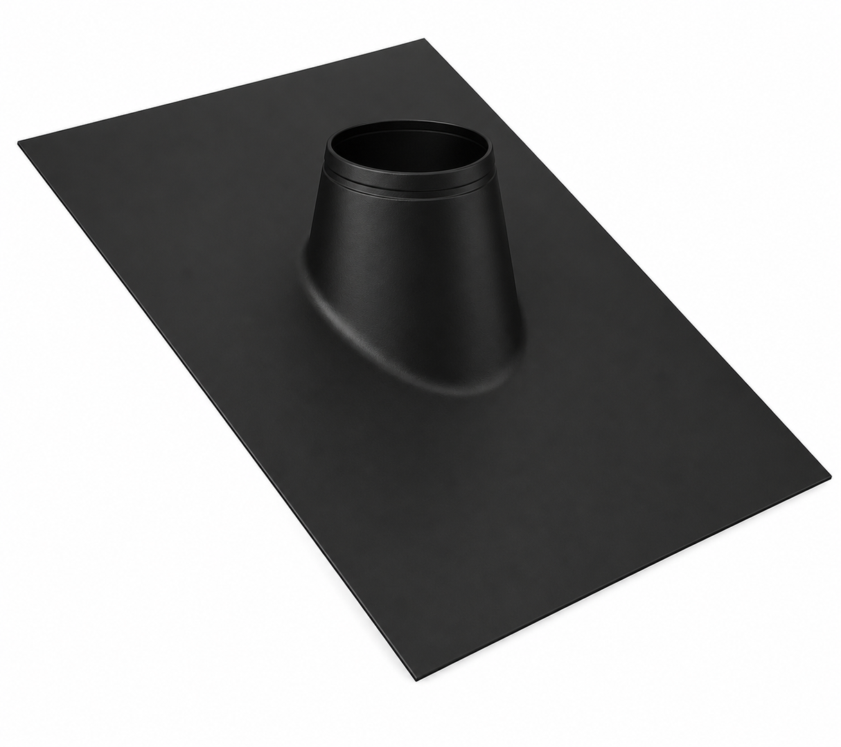 Takinndekning Rund 5-30 grader utv.dim Ø320mm – For Papp, Shingel og Membrantak