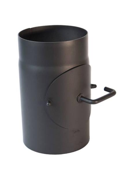 Ø150mm Peisrør m/Spjeld og insp. luke 250mm rett