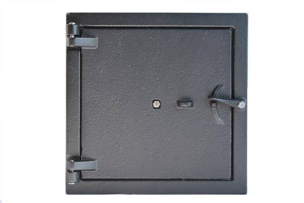 Feieluke i støpejern dobbel vegg 6"