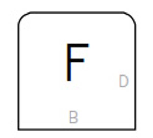 Underlagsplate KLART GLASS B50 D70