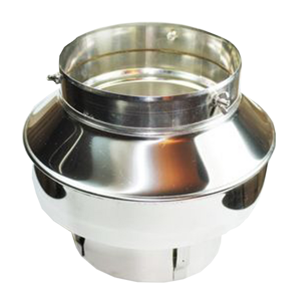 Beslag for stålpipe for påmontering av Dragon (Ø150mm)