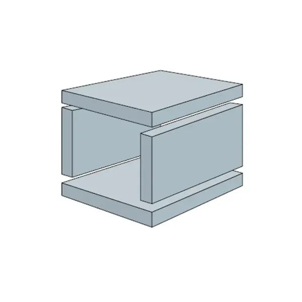 NSP Veggjennomføringssats for stålpipe gjennom yttervegg