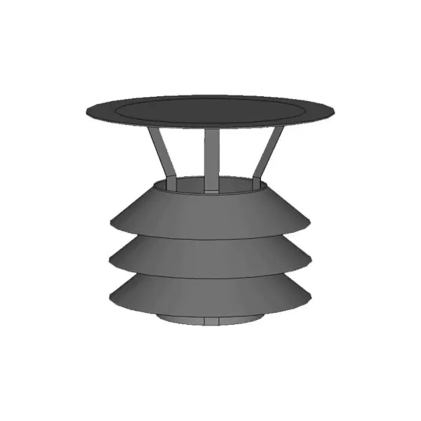 M11T 130-60 Regnhatt ejektor Norge - Balanserer skorsteinstrekk