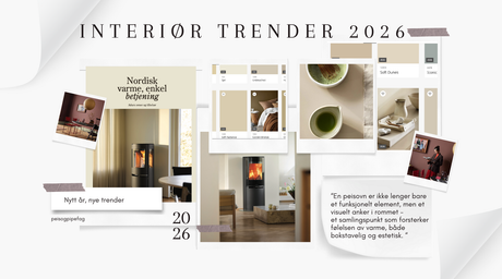 Trendfarger i 2026 – Hvordan velge riktig peisovn som passer stilen