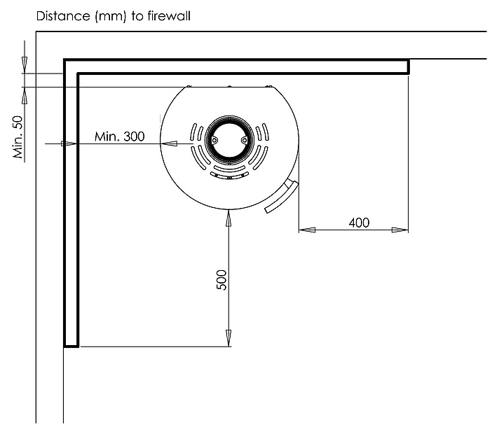 Aduro 9.5 Lux  - Høyde 120cm