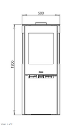 Aduro 9.5 Lux  - Høyde 120cm