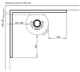 Aduro 9.7 - m/ varmemagasin - Høyde 150cm