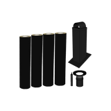 Smartmodul Pipepakke inntil 4,68meter stålpipe Ø130 Modulex