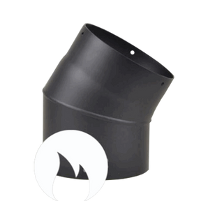 Ø130 Peisrør 45 grader u/luke