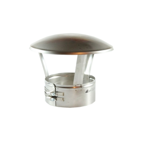 Pipehatt Kinahatt for stålpipe Ø 125mm