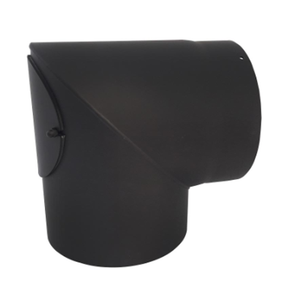 Peisrør Ø200mm 90° m/luke Todelt