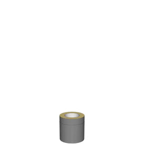 ECC halv iso 250mm rett modul GRÅ